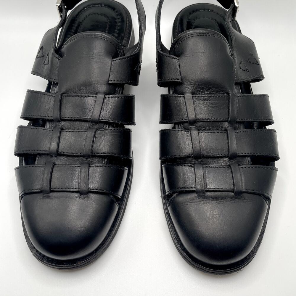 Allen Edmonds Men's Leather Fisherman Slingback Sandals 11 - Picture 11 of 14